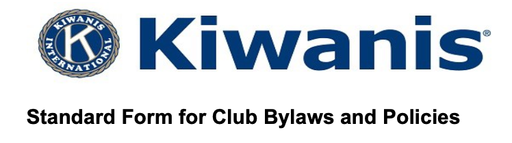 Click to read/download the Club Bylaws and Policies