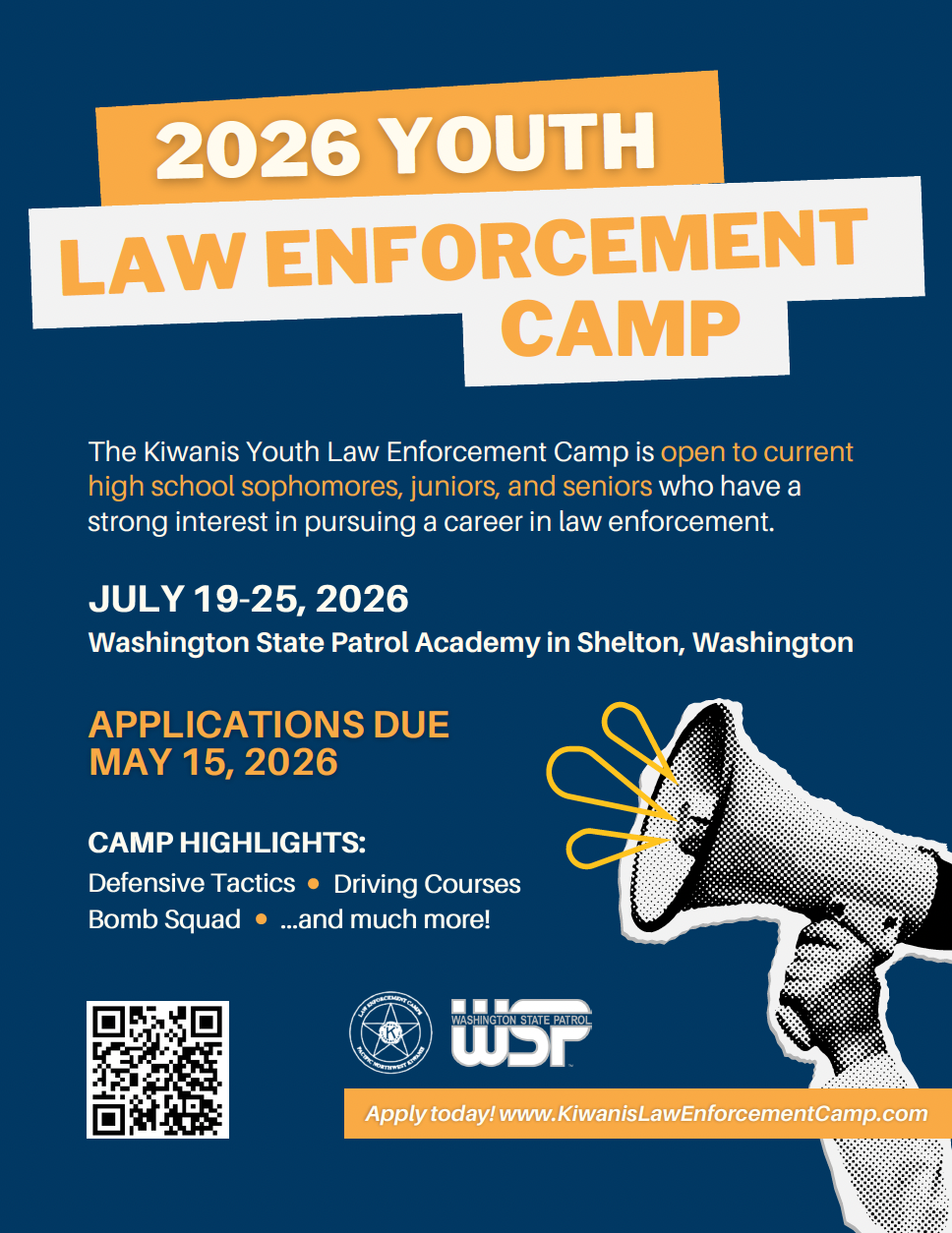 Click to go to the Law Enforcement website.